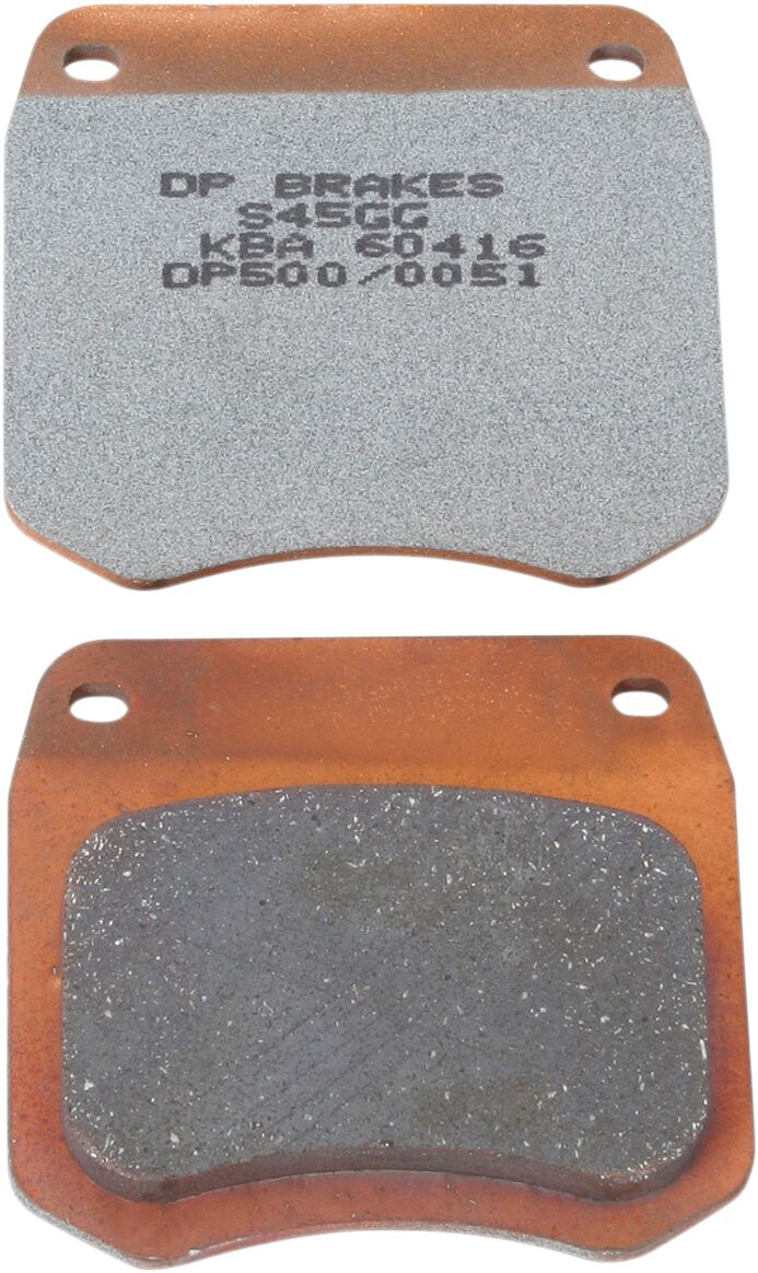 DP Brakes Standard DP Sintered Brake Pads for 1973-1983 TRIUMPH Front Rear Sintered Metal Set