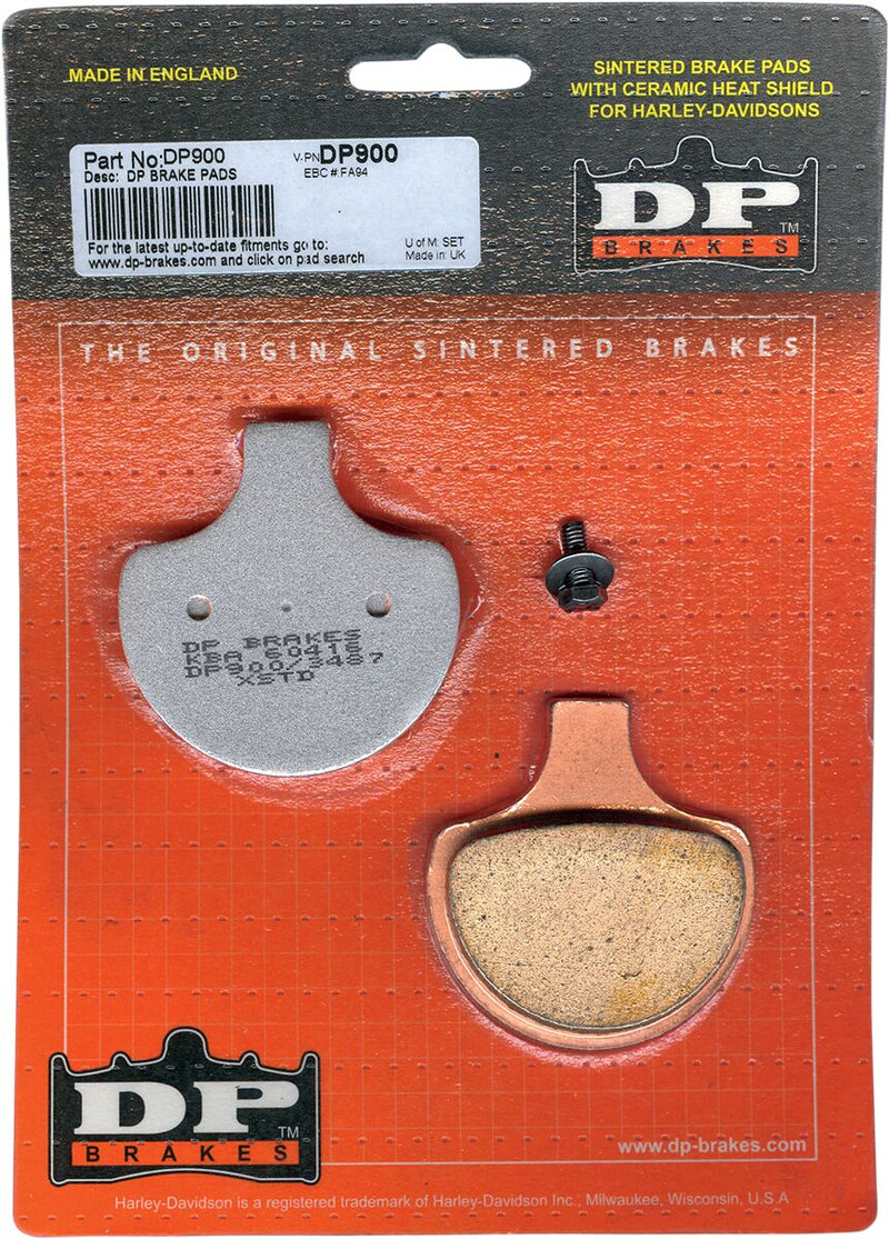 DP Brakes Sintered Metal Harley/Buell Brake Pads Front Copper Alloy Set of 2