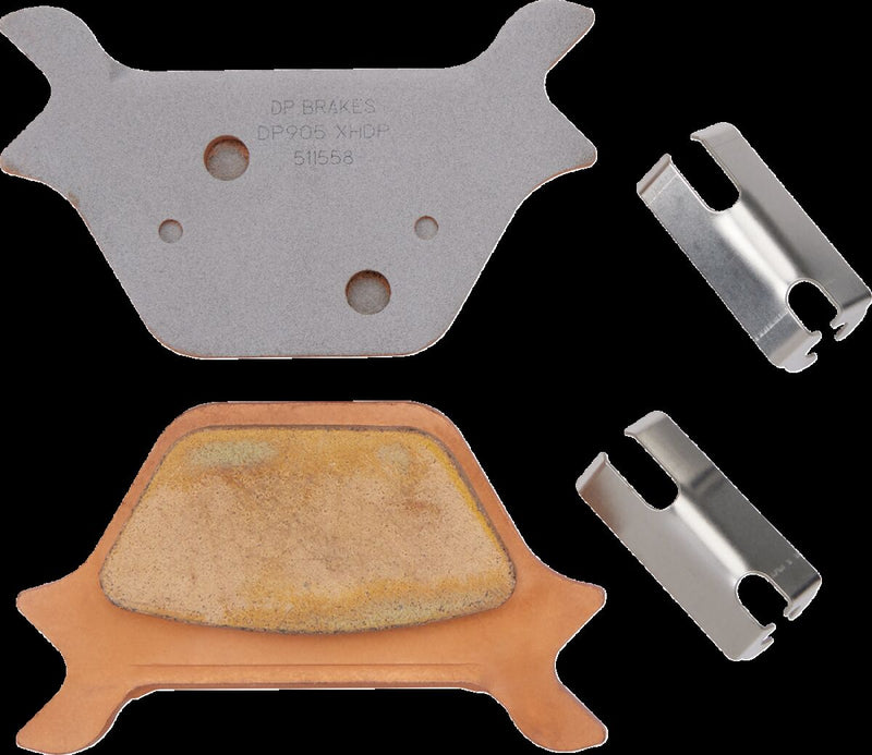DP Brakes Sintered Metal Harley/Buell Brake Pads Rear Copper Alloy Set of 2