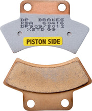 DP Brakes ATV/UTV Sintered Metal Brake Pads Rear Copper Alloy Set of 2