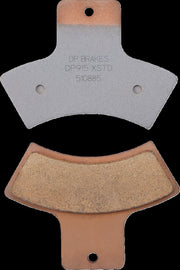 DP Brakes ATV/UTV Sintered Metal Brake Pads for 1998-2007 POLARIS Rear Copper Alloy Set of 2 - DP915