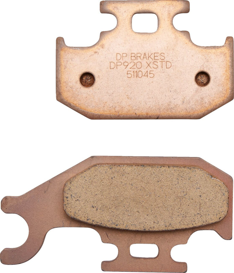 DP Brakes ATV/UTV Sintered Metal Brake Pads Rear Copper Alloy Set of 2