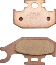 DP Brakes ATV/UTV Sintered Metal Brake Pads Rear Copper Alloy Set of 2 - DP920