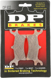 DP Brakes ATV/UTV Sintered Metal Brake Pads for 2002-2011, 2015 POLARIS Rear Copper Alloy Set of 2