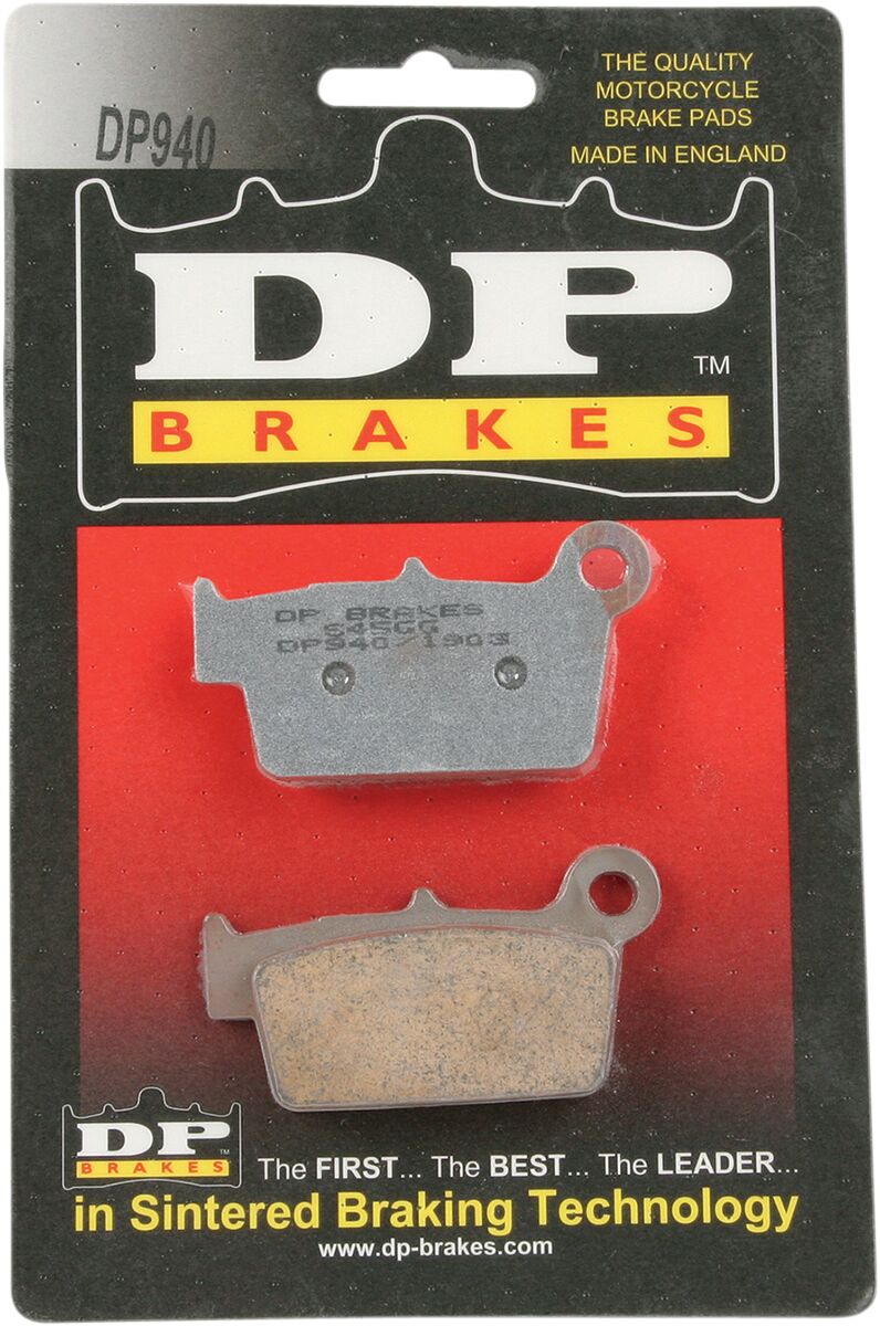 DP Brakes Standard DP Sintered Brake Pads Rear Sintered Metal Set - DP940