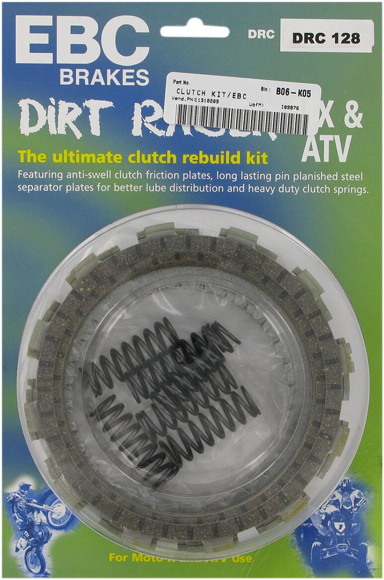 EBC DRC Series Clutch Kit for 1987-2002, 2004-2006 YAMAHA Friction Plate Set