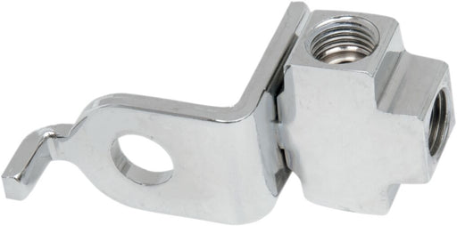 Drag Specialties Front Brake Line T Junction with 2 Side Inverted Flares and Centre 1/8" NPT for 1978-1979 Harley-Davidson FXR and 1978 Harley-Davidson Sportster Motorcycles