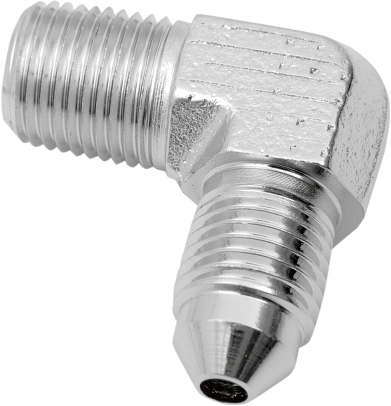 Drag Specialties Chrome Steel Brake Line Fitting