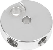 Drag Specialties Chrome Steel Front Brake Junction Junction Block Inverted Flare