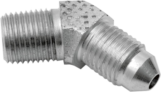 Drag Specialties Chrome Steel Brake Line Fitting