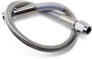 Drag Specialties Universal Brake Line Clear-Coated Silver Front Rear Stainless Steel