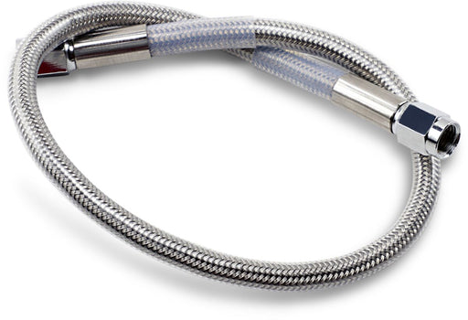 Drag Specialties Universal Brake Line Clear-Coated Silver Front Rear Stainless Steel