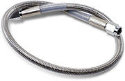 Drag Specialties Universal Brake Line Clear-Coated Silver Front Rear Stainless Steel