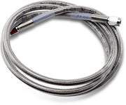 Drag Specialties Universal Brake Line Clear-Coated Silver Front Rear Stainless Steel