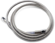 Drag Specialties Universal Brake Line Clear-Coated Silver Front Rear Stainless Steel - 856