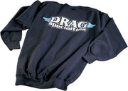 Drag Specialties Sweatshirt Black Crewneck Pullover 2XL Casual Cotton Polyester - 111829