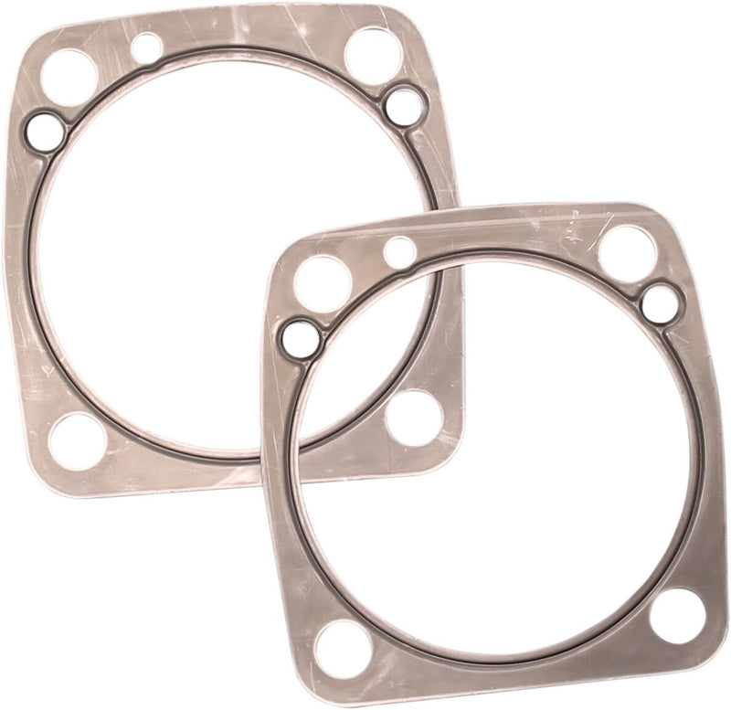 Cometic Cylinder Base Gasket Viton Coated Steel Pair