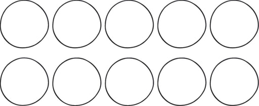 James Gasket Cylinder Base and Dowel Case O-Ring Oil Rubber 10 Pack