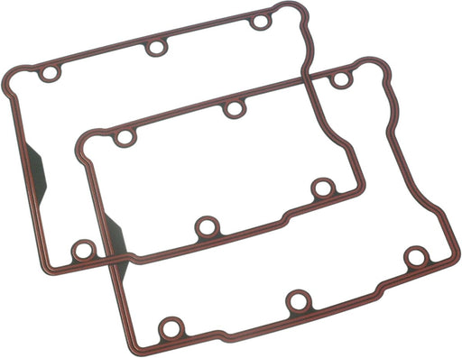 James Gasket Replacement Rocker Box Cover Gaskets Upper Rubber-Covered Metal Pair