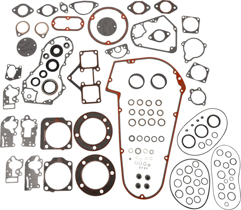 James Gasket Complete Gasket Kit Rubber-Covered Metal Silicone
