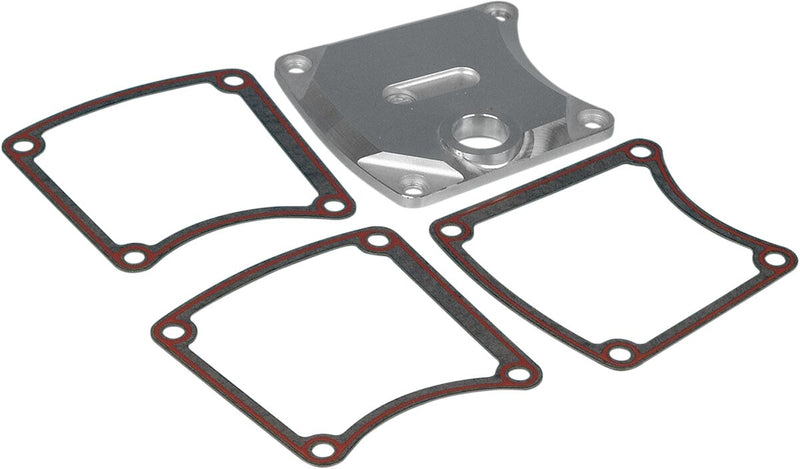 James Gasket Derby/Inspection Cover Gasket Kit Primary Silicone Steel 5 Pack