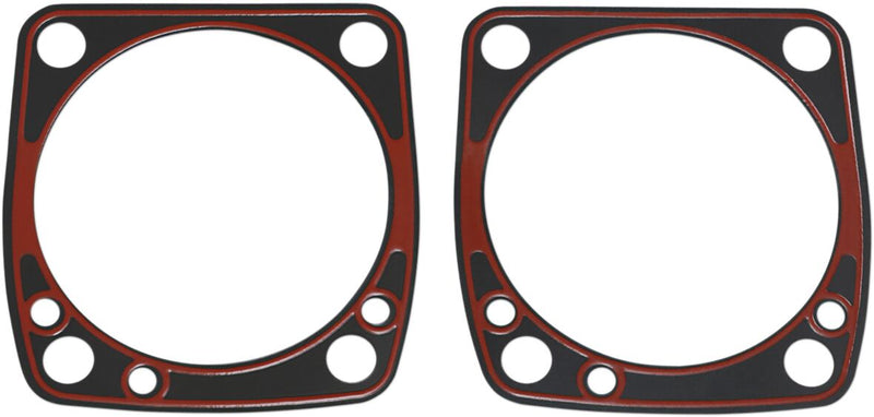 James Gasket Metal Base Gaskets Front Rear Cylinder Base Silicone Pair