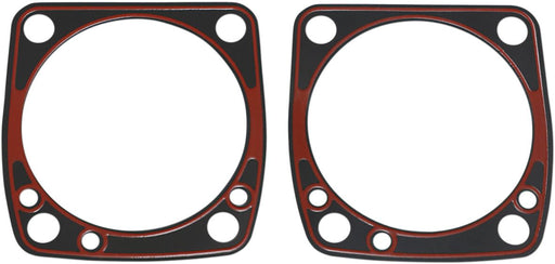 James Gasket Metal Base Gaskets Front Rear Cylinder Base Silicone Pair