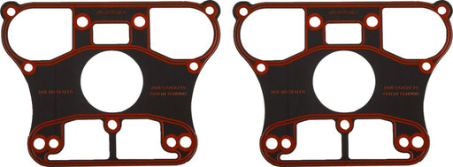 James Gasket Replacement Rocker Box Cover Gaskets Lower Rubber Steel Pair