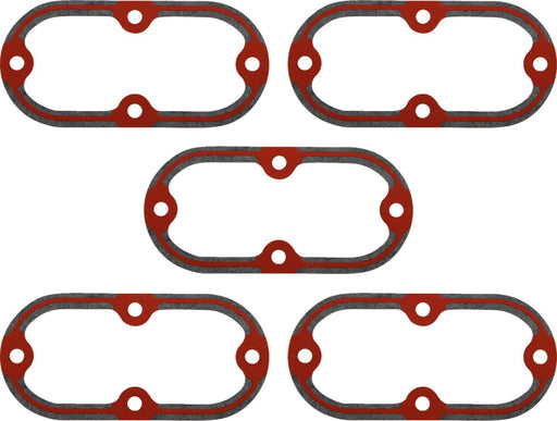 James Gasket Derby/Inspection Cover Gasket Kit 4-Speed Primary Paper Silicone 5 Pack