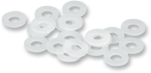 James Gasket Universal Nylon Seat Mounting Washers Raw Silver 20 Pack