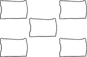 James Gasket Replacement Rocker Box Cover Gaskets Lower Rubber 5 Pack