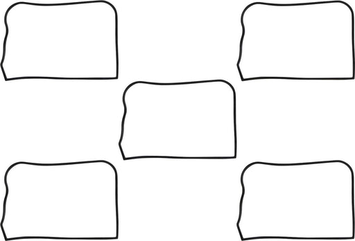 James Gasket Replacement Rocker Box Cover Gaskets Upper Rubber 5 Pack