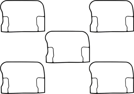 James Gasket Replacement Rocker Box Cover Gaskets Upper Rubber 5 Pack