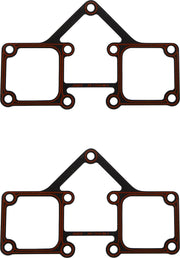 James Gasket Replacement Rocker Box Cover Gaskets - Rocker Cover Rubber Coated Metal Pair