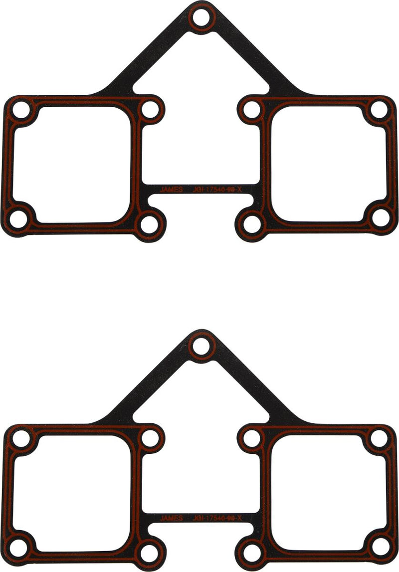 James Gasket Replacement Rocker Box Cover Gaskets - Rocker Cover Rubber Coated Metal Pair