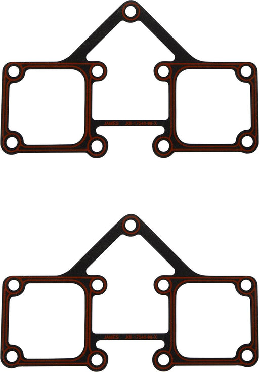James Gasket Replacement Rocker Box Cover Gaskets - Rocker Cover Rubber Coated Metal Pair
