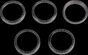 James Gasket Exhaust Gaskets Exhaust Port Graphite 5 Pack