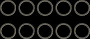 James Gasket Exhaust Gaskets Exhaust Port 10 Pack
