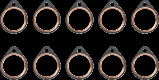 James Gasket Exhaust Gaskets Fire Ring Exhaust Port Copper 10 Pack