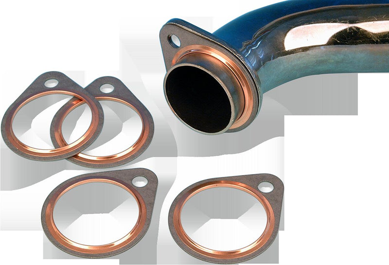 James Gasket Exhaust Gaskets Fire Ring Exhaust Port Copper 10 Pack