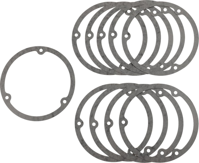 James Gasket Derby/Inspection Cover Gasket Kit Primary Derby Cover Paper 10 Pack