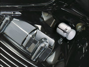 Kuryakyn Marquis Choke Cable Knob Cover Chrome Silver Choke Knob Aluminium Each