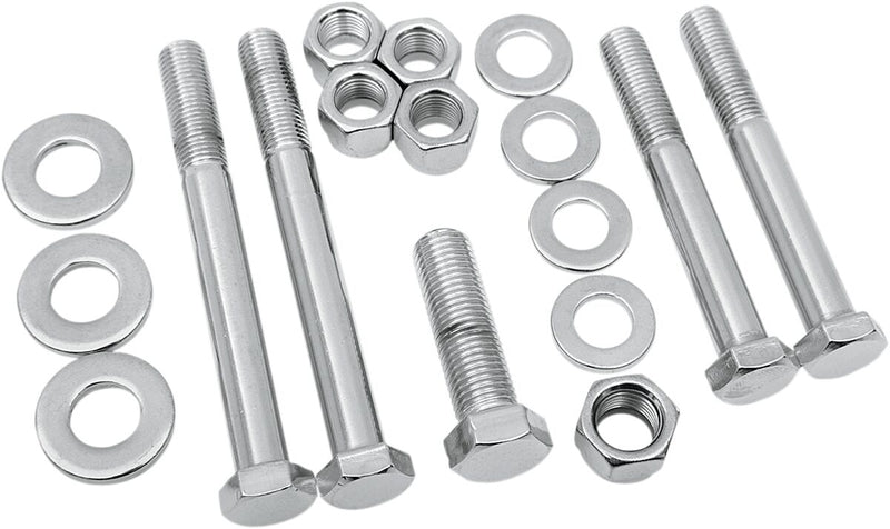 Colony Chrome Stock Hardware Kits Silver Bolt Motor Mount