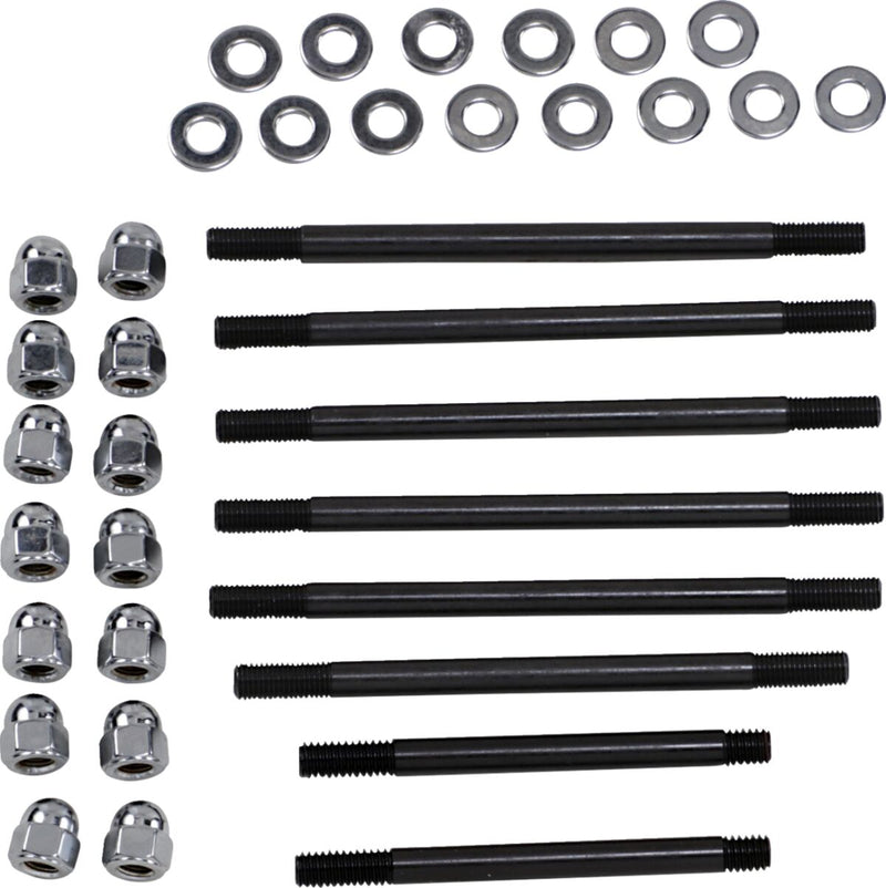 Colony Motor Case Acorn Stud Kit Hardware Kit Chrome Silver