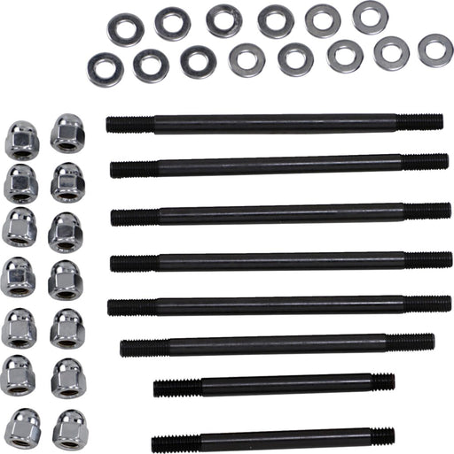 Colony Motor Case Acorn Stud Kit Hardware Kit Chrome Silver
