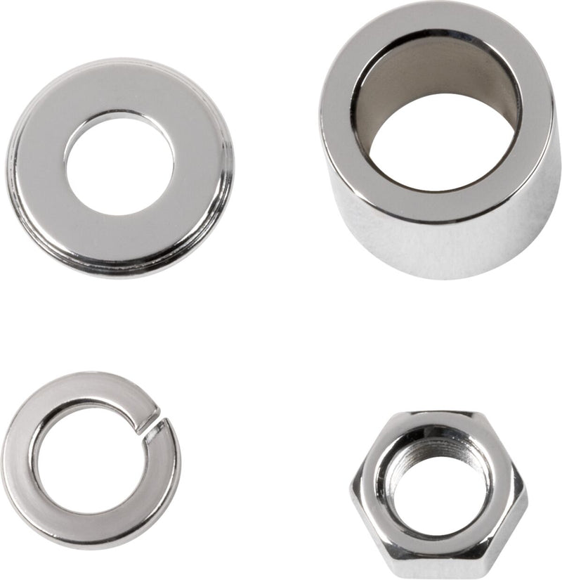 Colony Axle Spacer/Nut Kit Chrome Silver Front