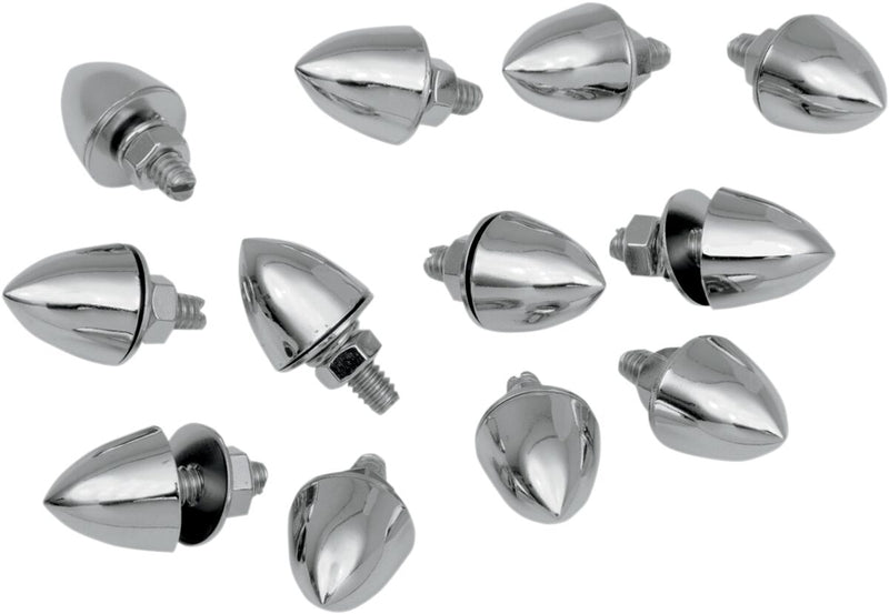 Drag Specialties Krommets Kromett Silver Bullet 12 Pack - 03-010012-BC202