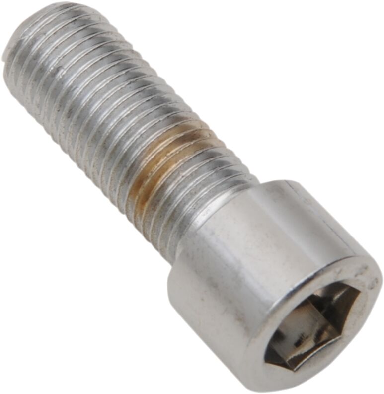 Drag Specialties Replacement Fine Thread Socket-Head Bolts Chrome Polished Silver Smooth 10 Pack - MPB251S