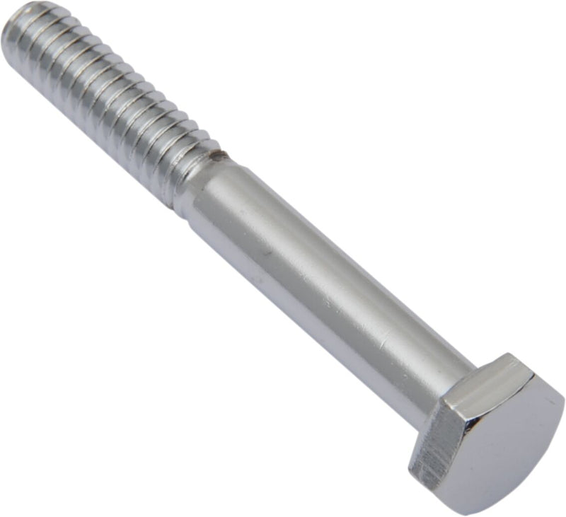 Drag Specialties Replacement Hex-Head Bolts Silver 5 Pack