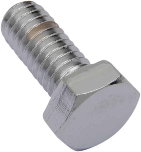 Drag Specialties Replacement Hex-Head Bolts Silver 10 Pack - MPB124